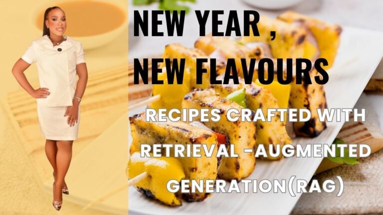 New Year, New Flavours – Recipes Crafted with Retrieval Augmented Generation (RAG)