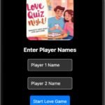 Romantic Game Night App