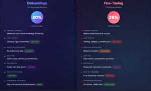 Read more about the article Embedding vs Fine-Tuning
